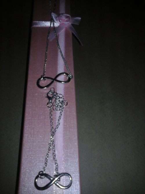 FREE bracelet and gift box with the Infinity Necklace